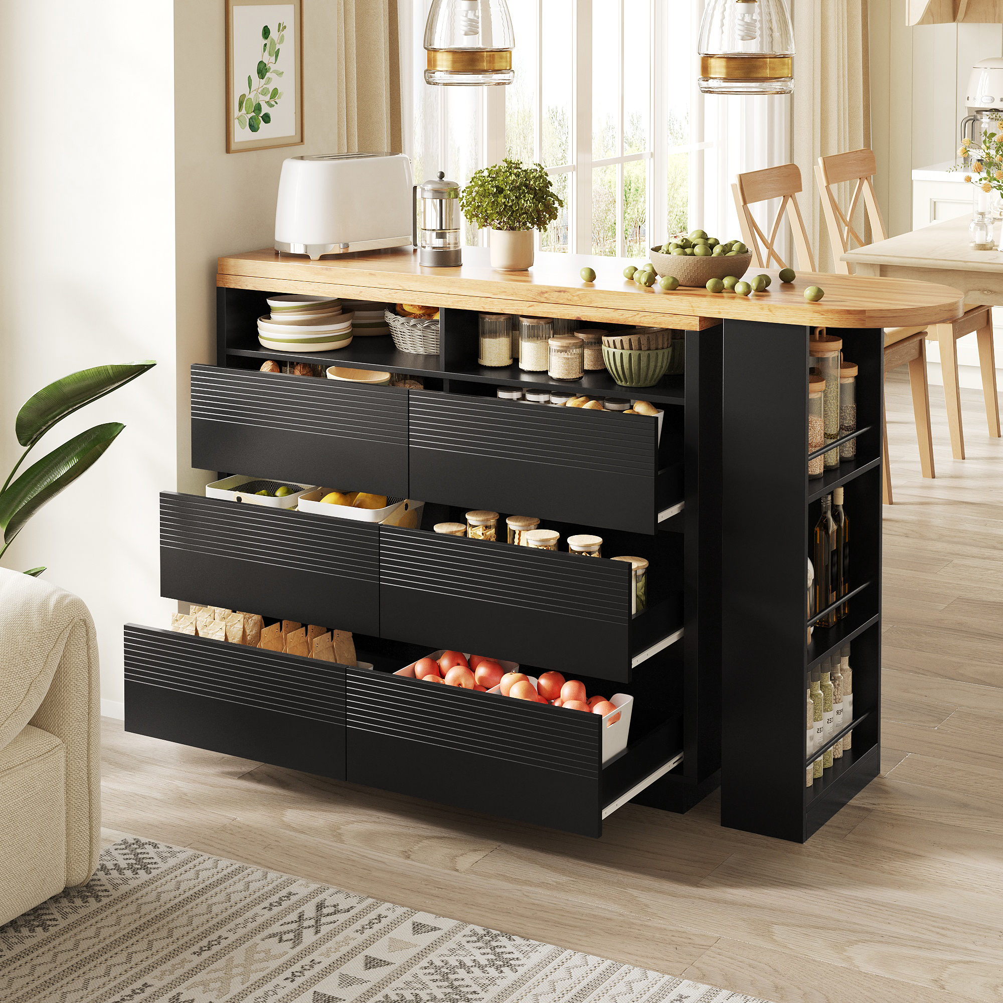 Table de bar structure