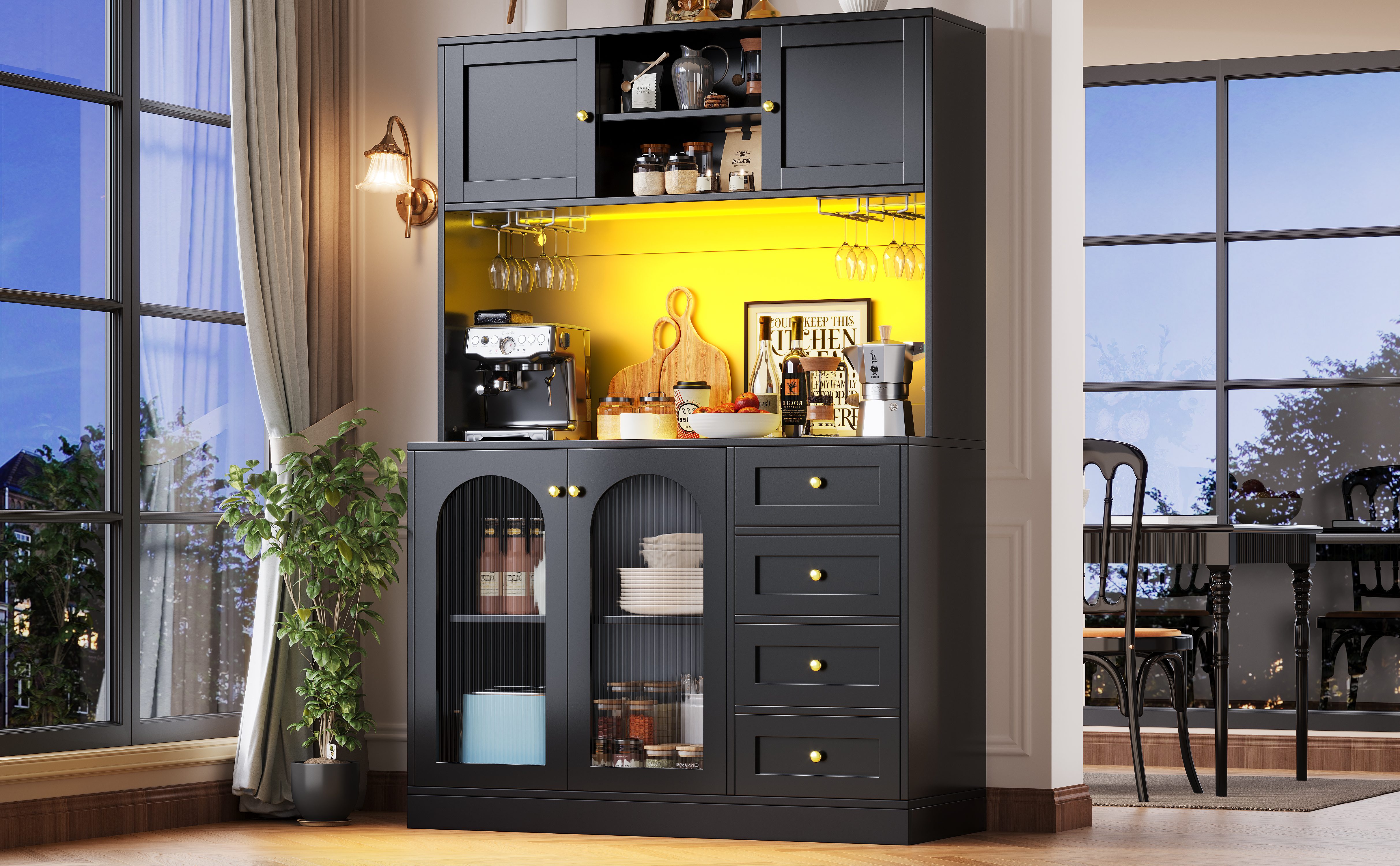 Buffet de cuisine design moderne