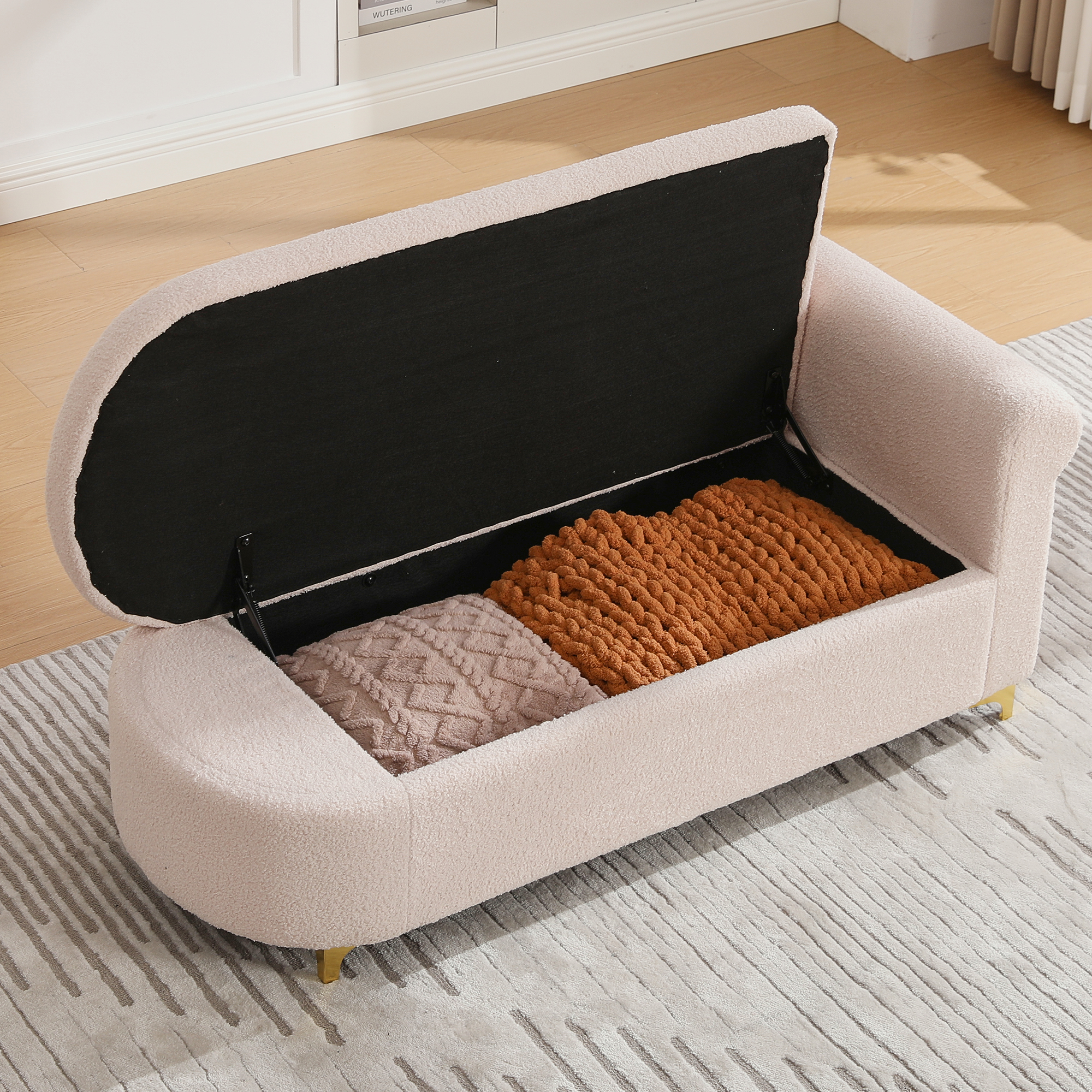 Design rétro chaise longue