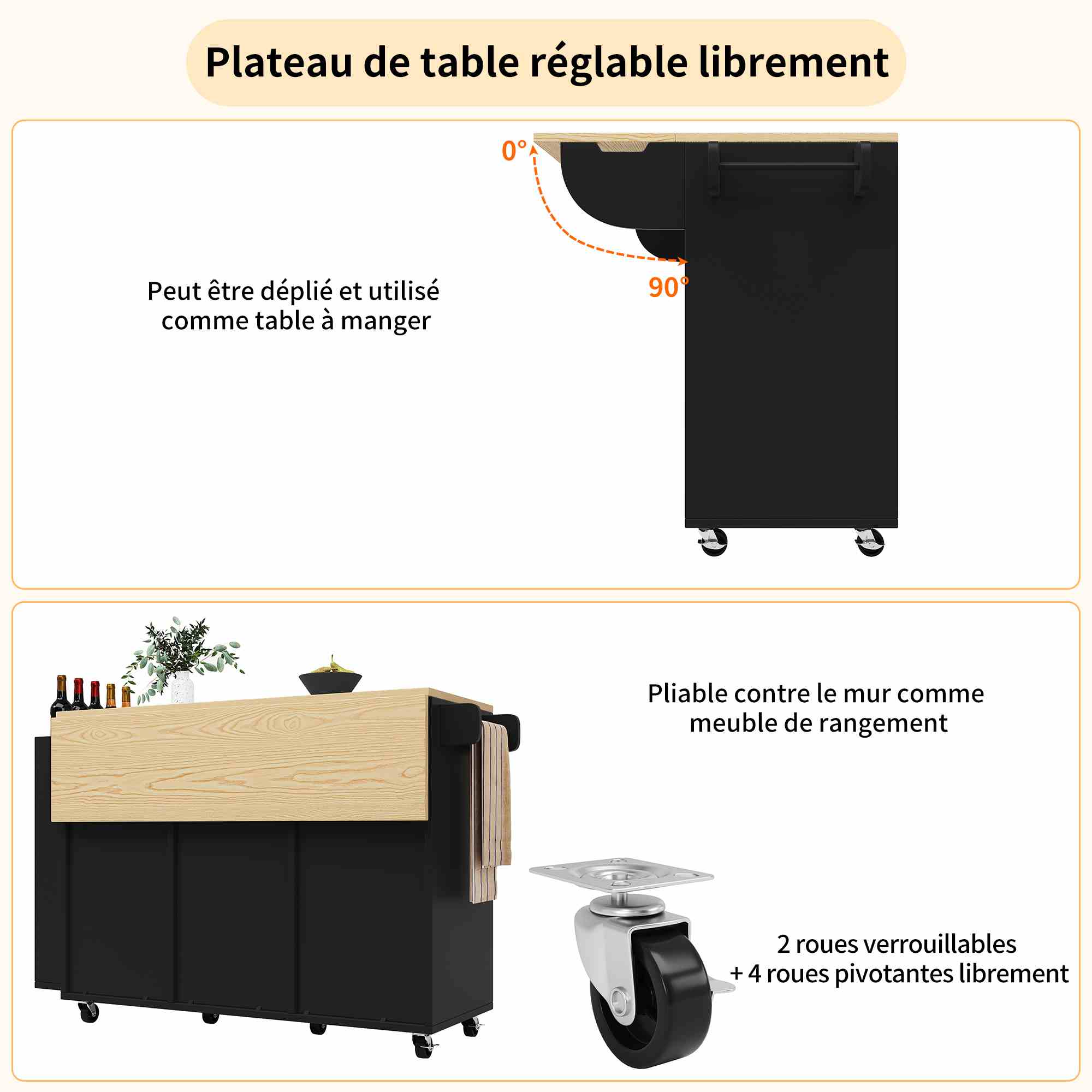 Rangement et tiroirs