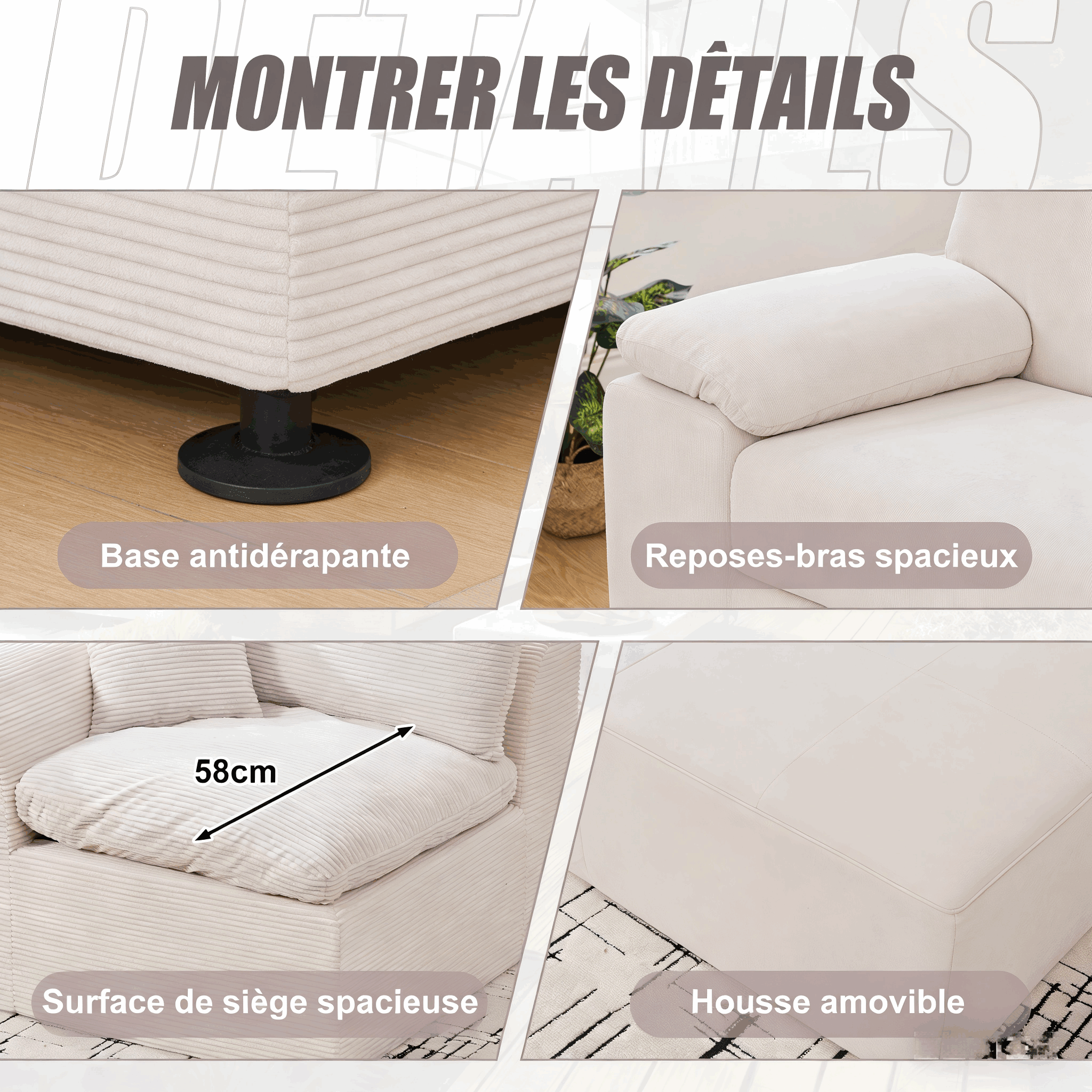 Design Minimaliste Fauteuil Scandinave