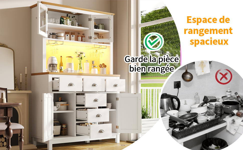 Buffet anti-chute sécurisé