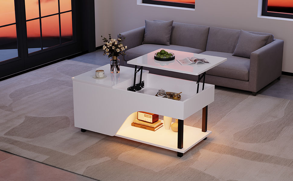 Table basse multifonction vue 1