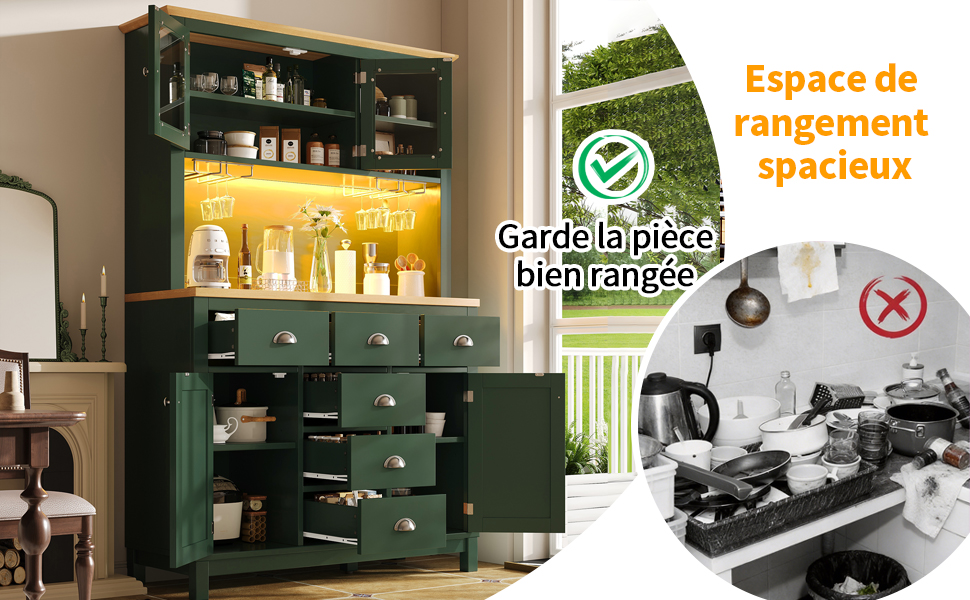 Buffet anti-chute sécurisé