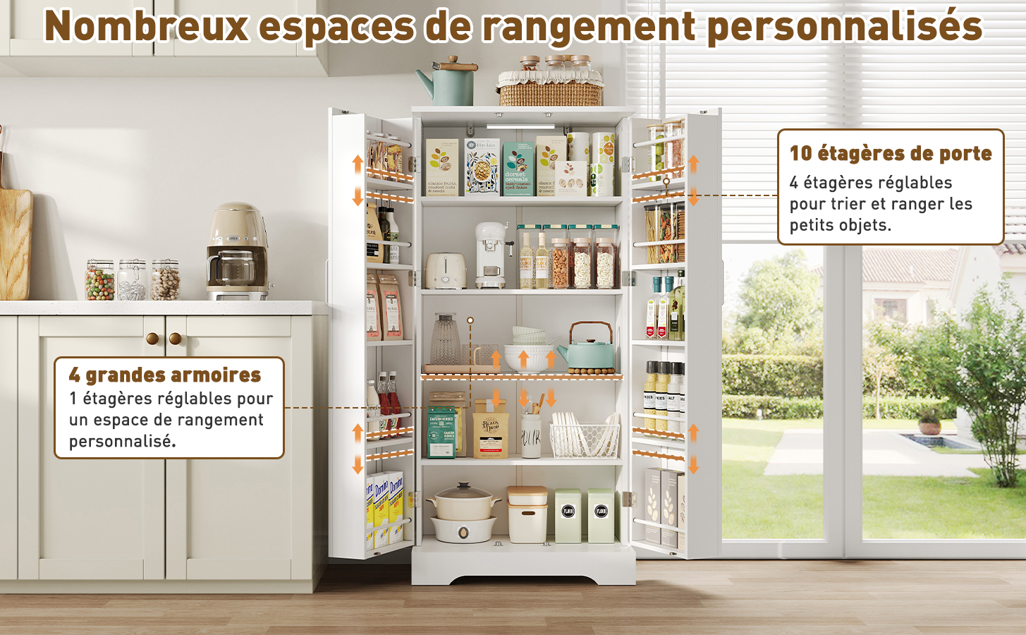 Armoire cuisine LED 1