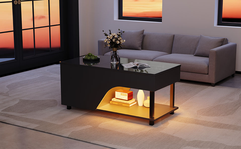 Table basse multifonction vue 2