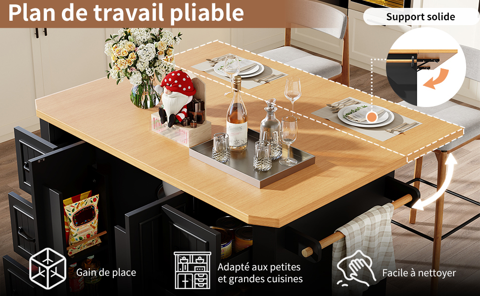 Rangement dans les portes
