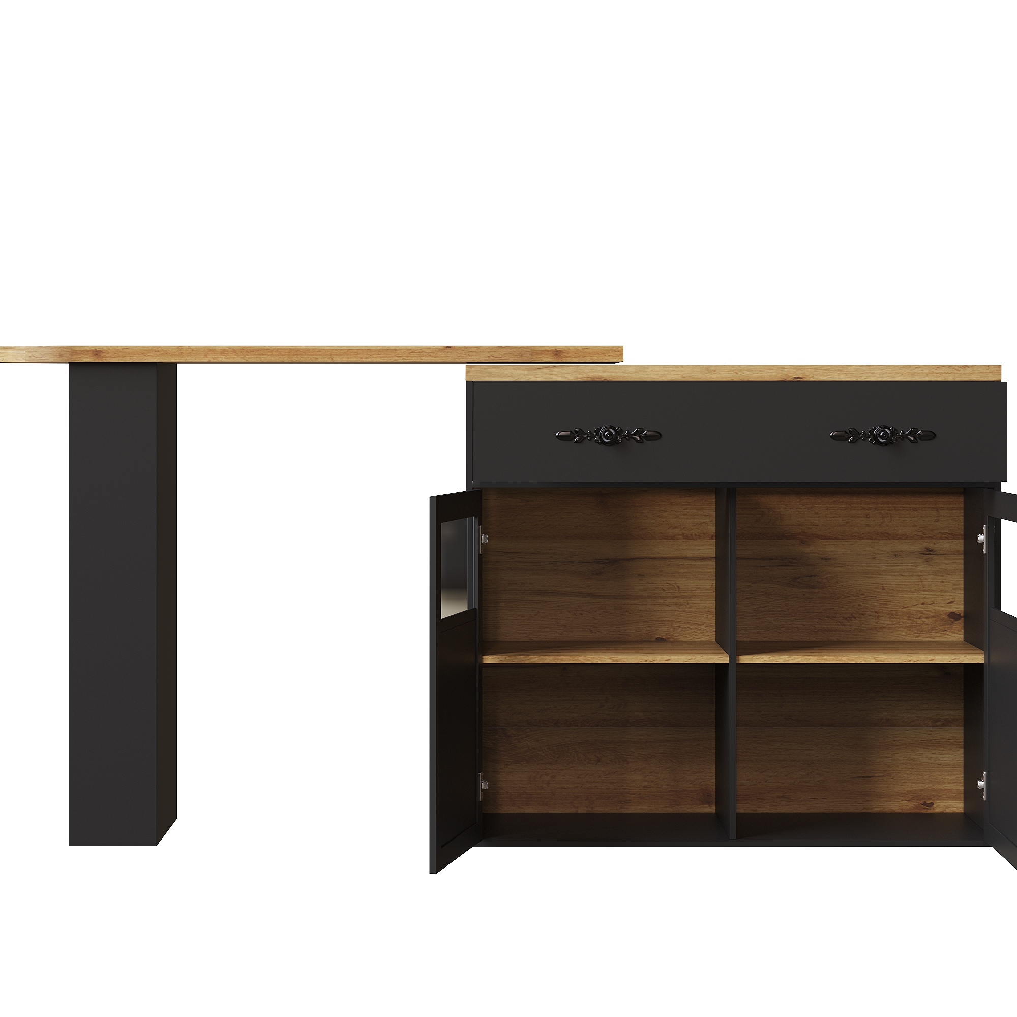 Table bar fonction rotation 360° stable