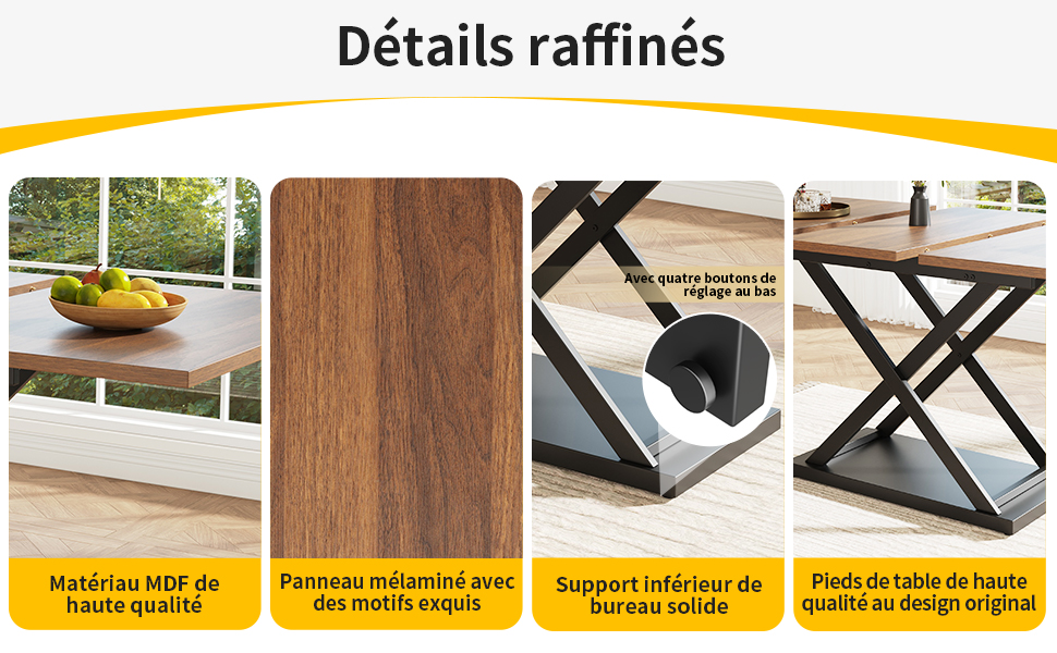 Table à manger structure