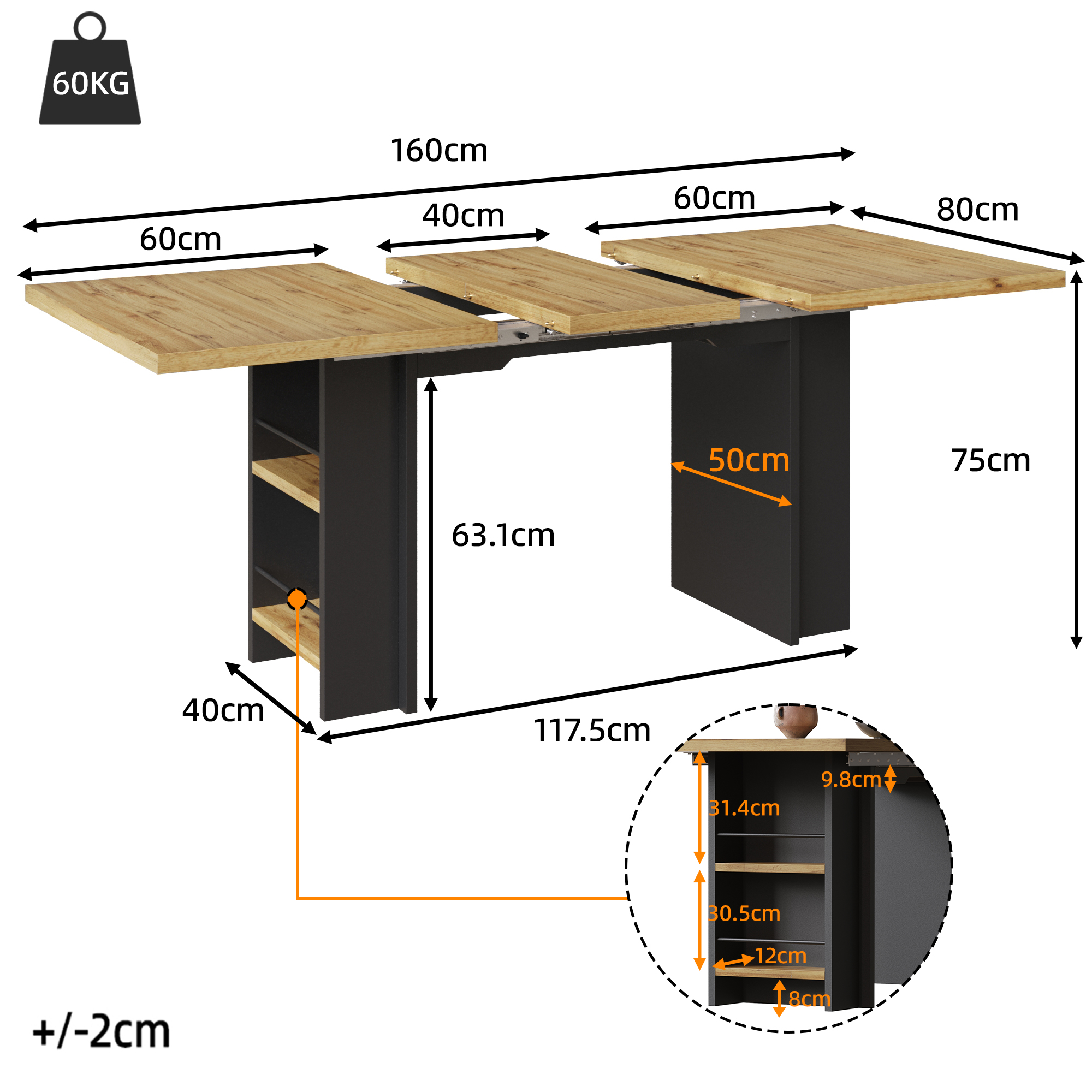 Structure pratique et moderne