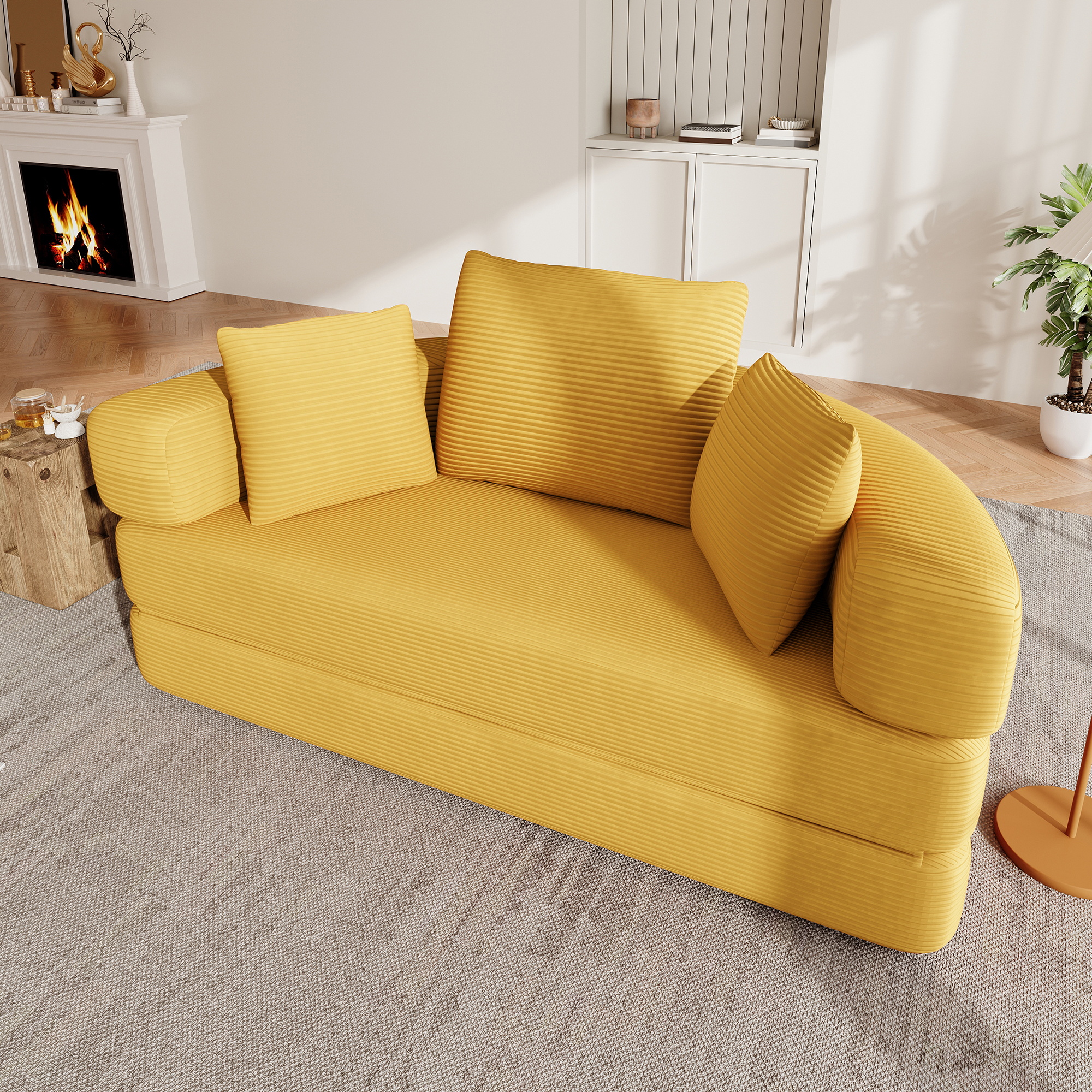 Transformation sofa en lit