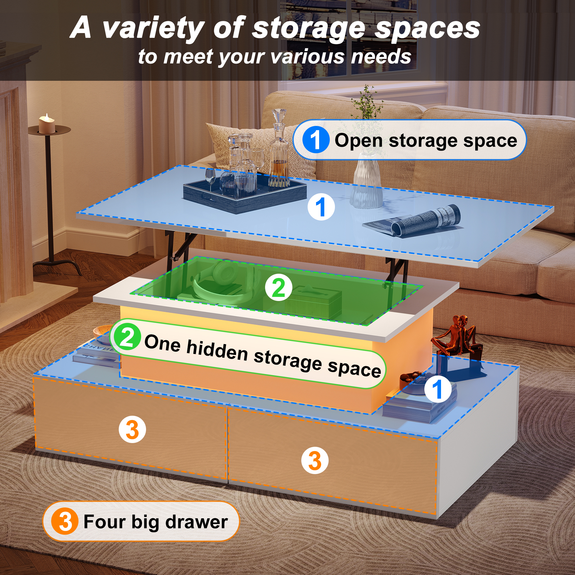 Espace de Rangement Multifonctionnel