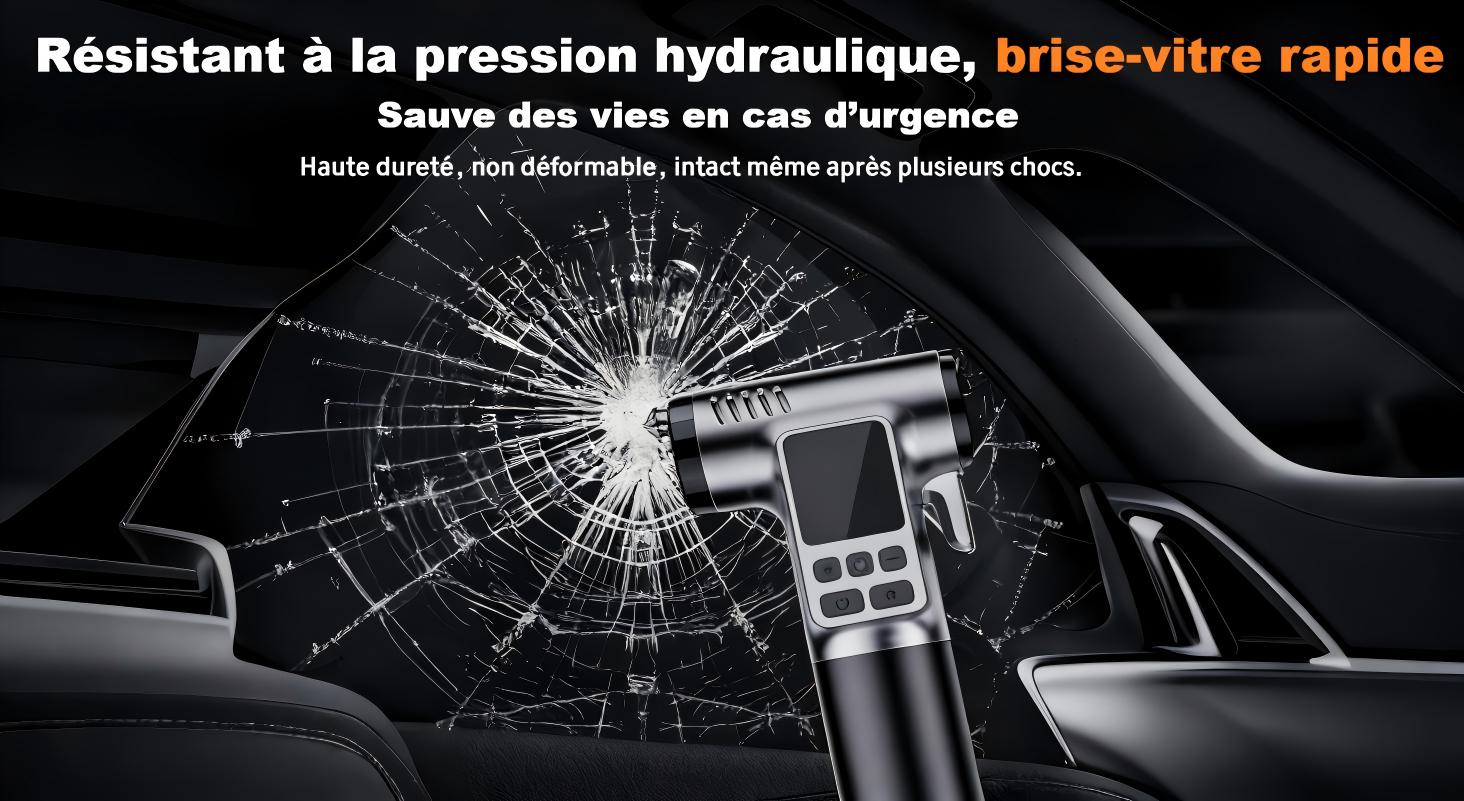 Brise-fenêtre et lame de sécurité - Urgence