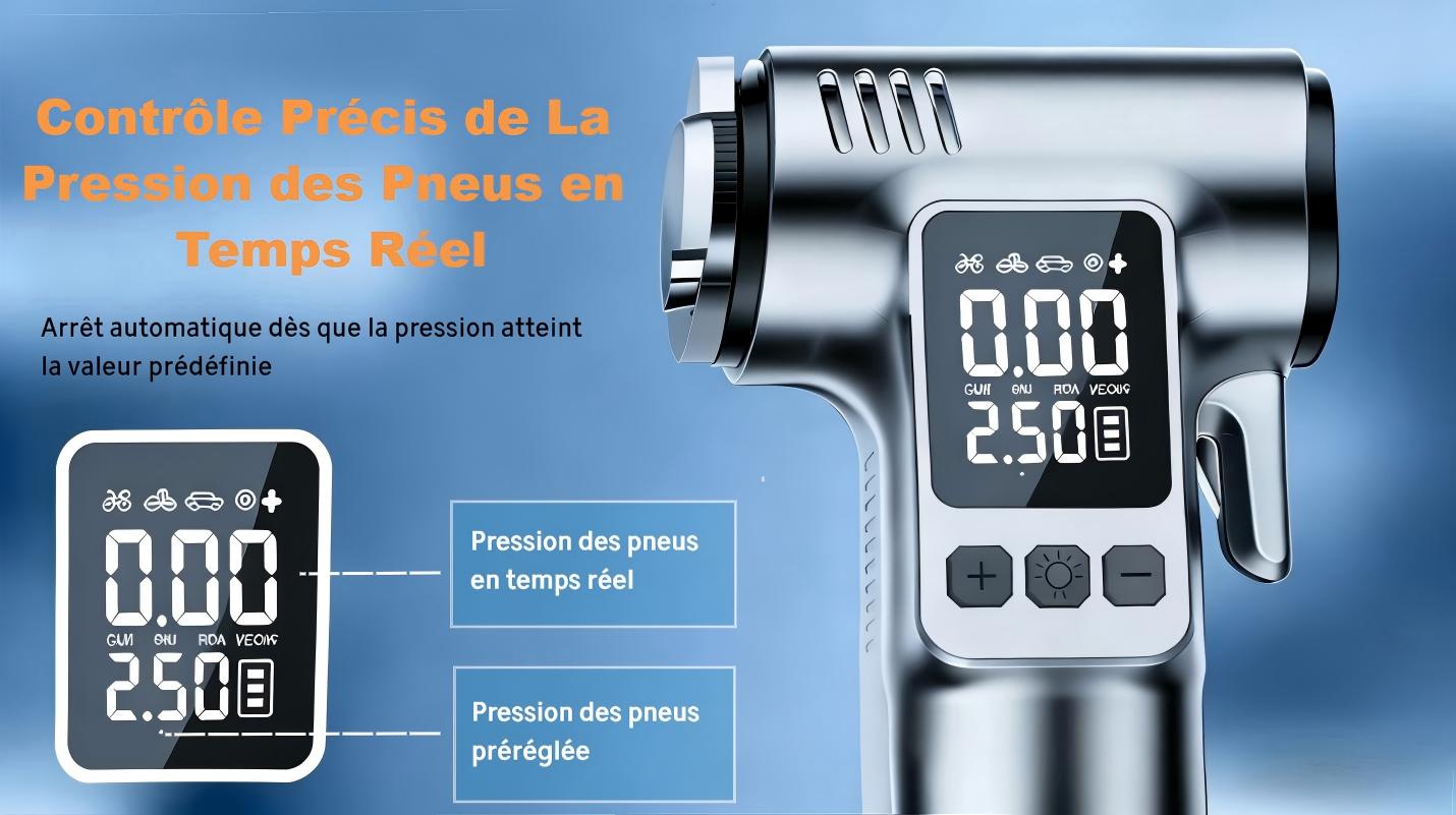 Jauge de pression numérique - Détail