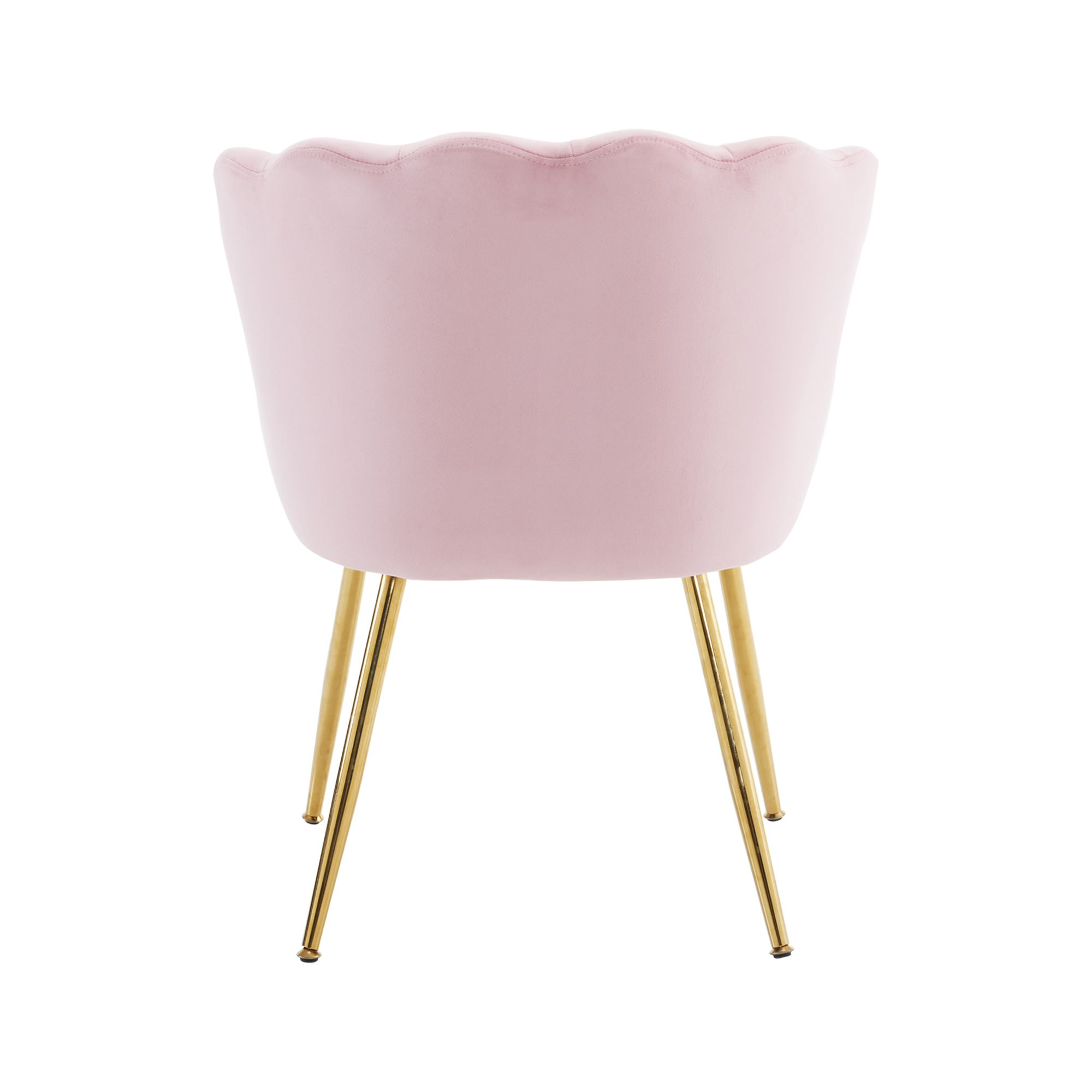 Facile à nettoyer et à monter fauteuil rose