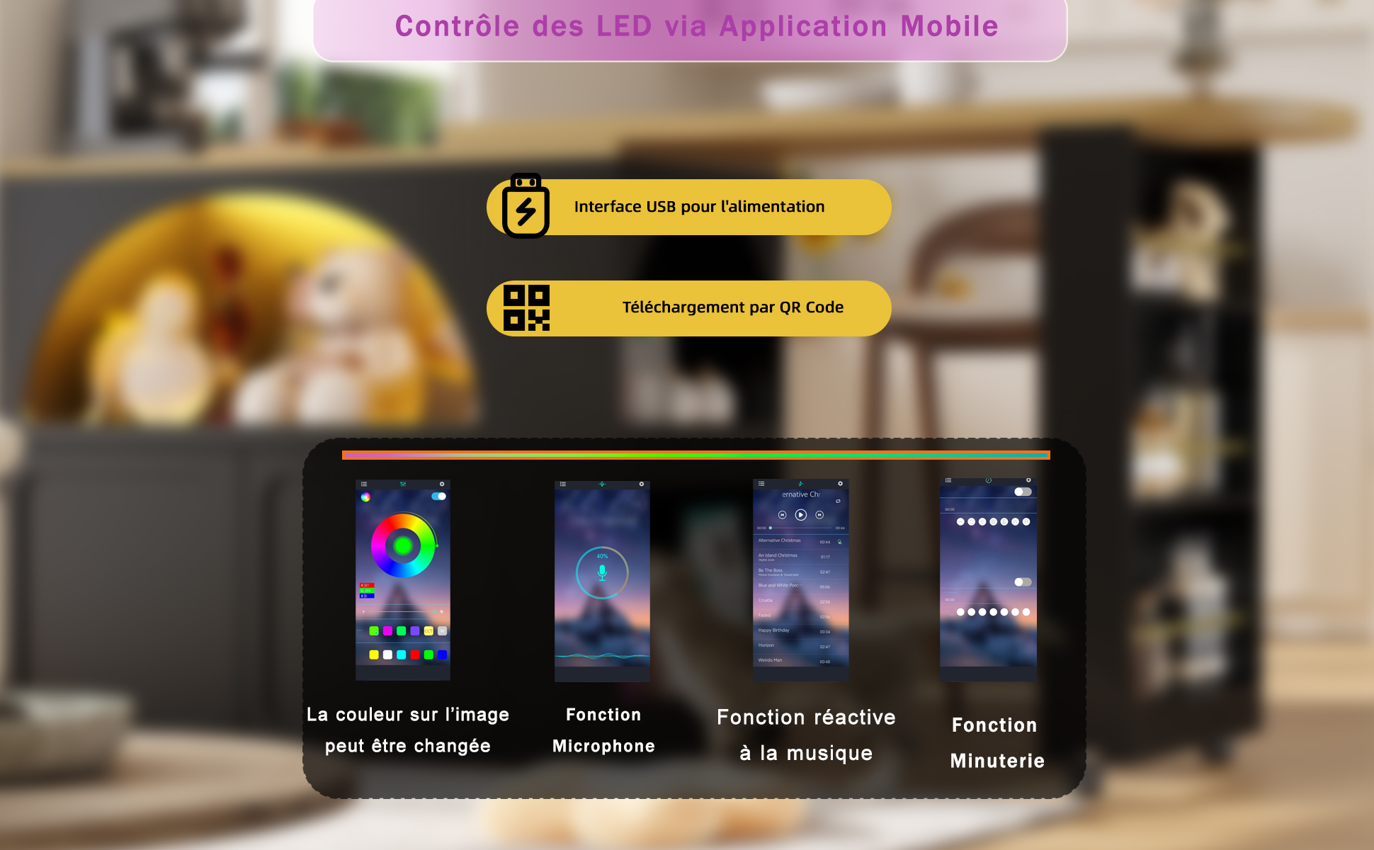 Table bar mobile vue 5