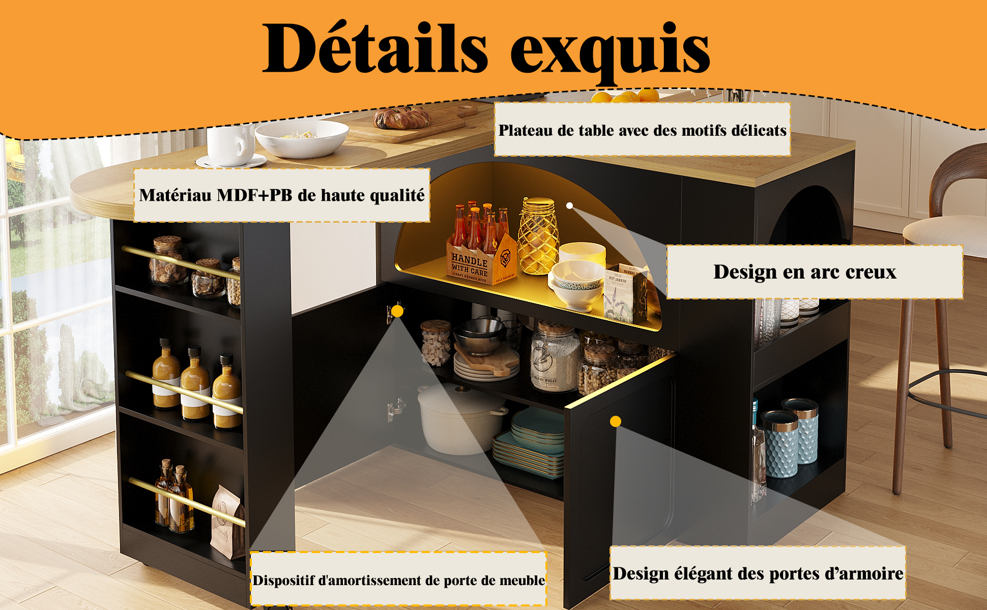 Table bar mobile vue 2