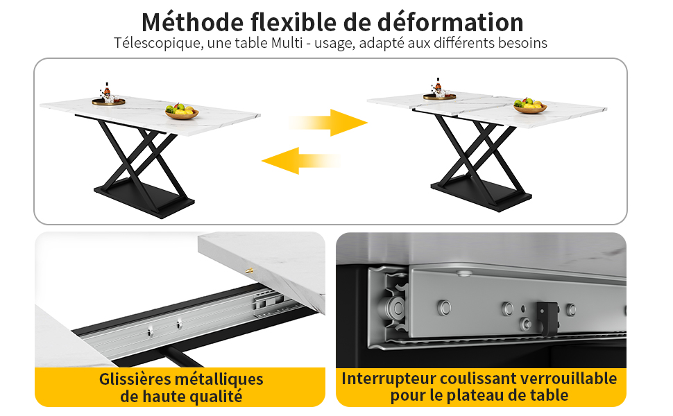Table à manger structure