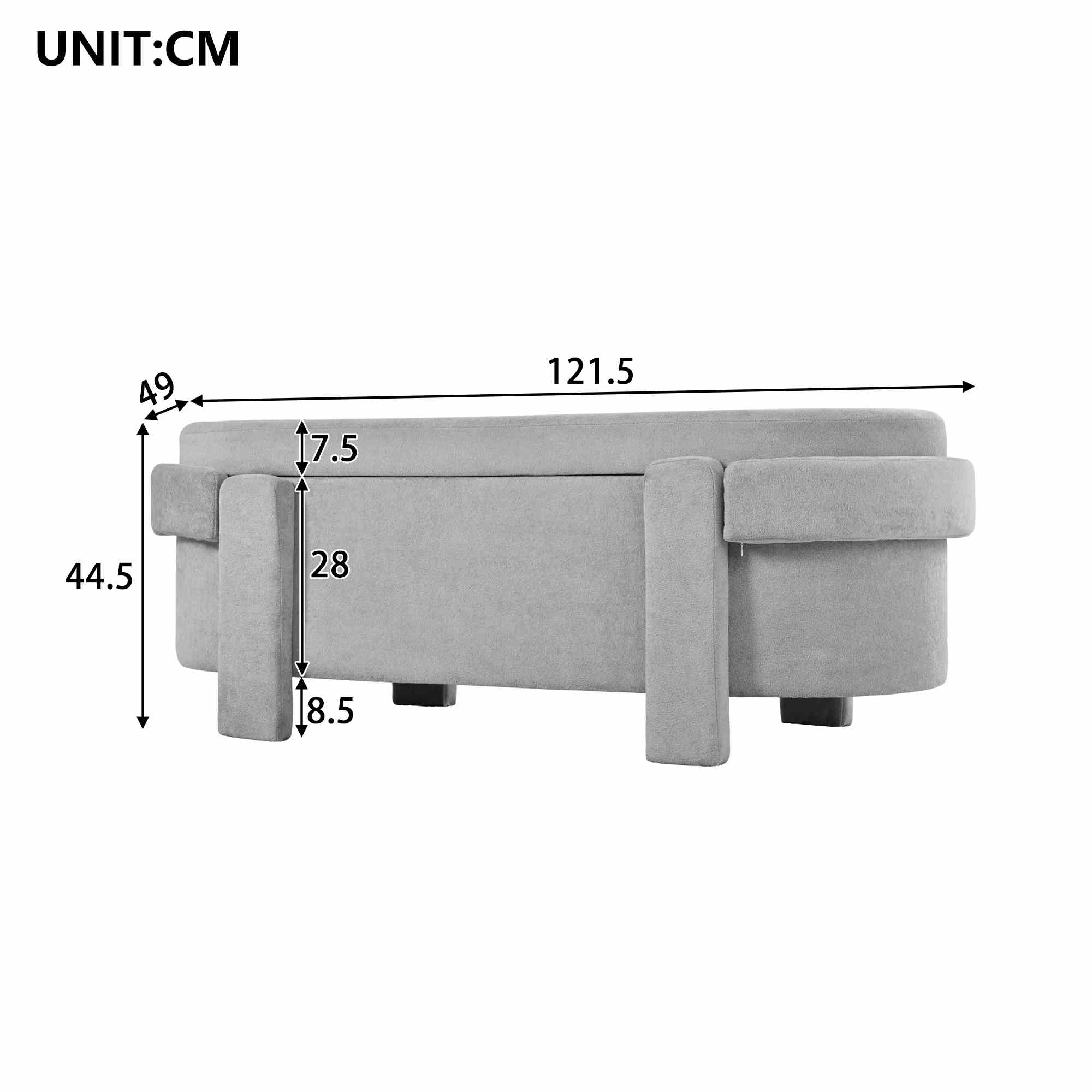 Banc de rangement - Détail qualité fabrication
