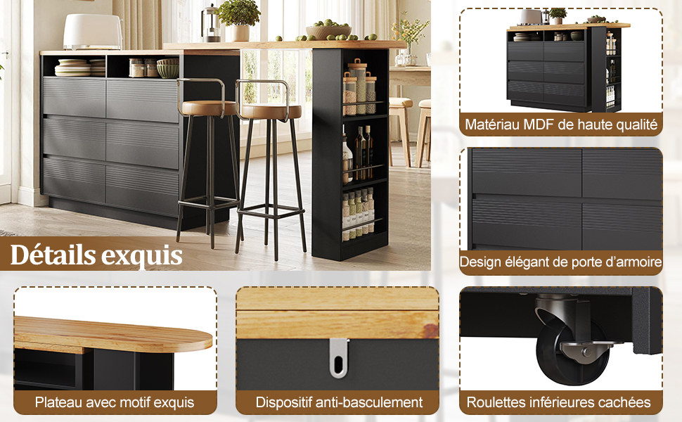 Table de bar usage
