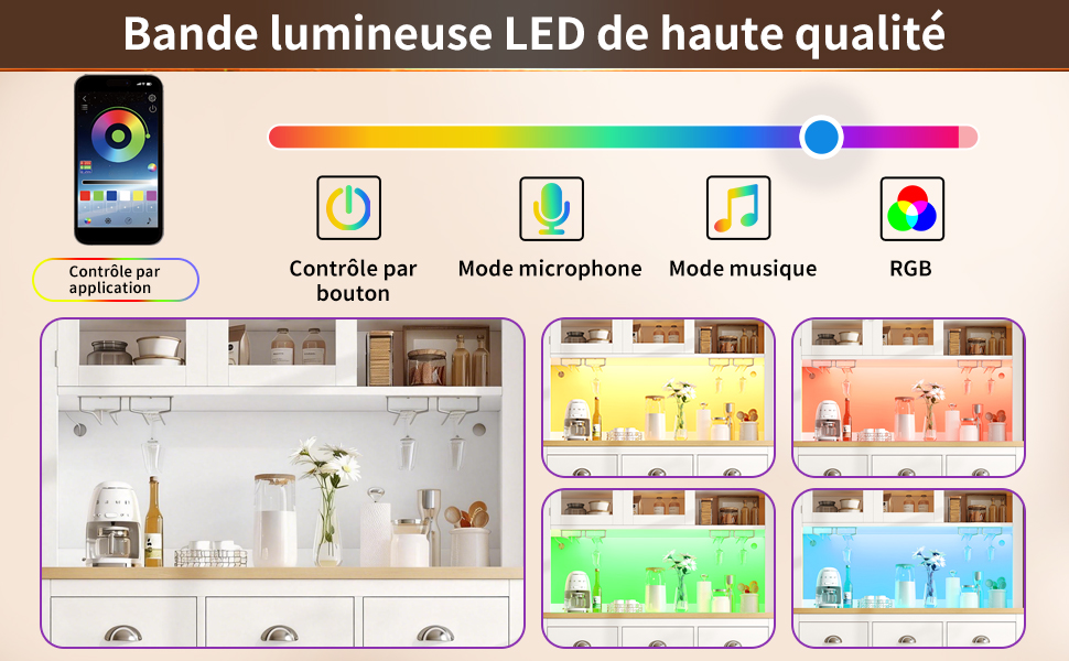 Buffet LED intelligent