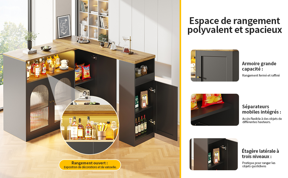 Table bar installation facile 20 minutes