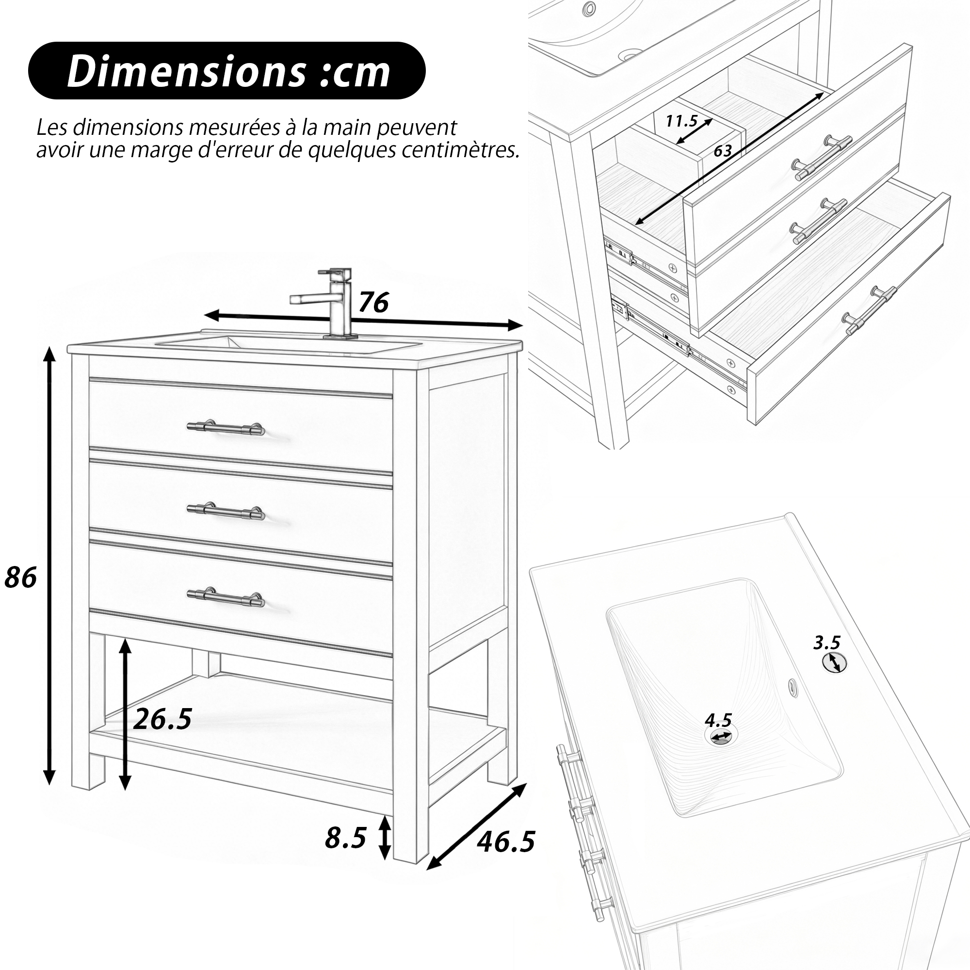 MDF laqué résistant à l’humidité