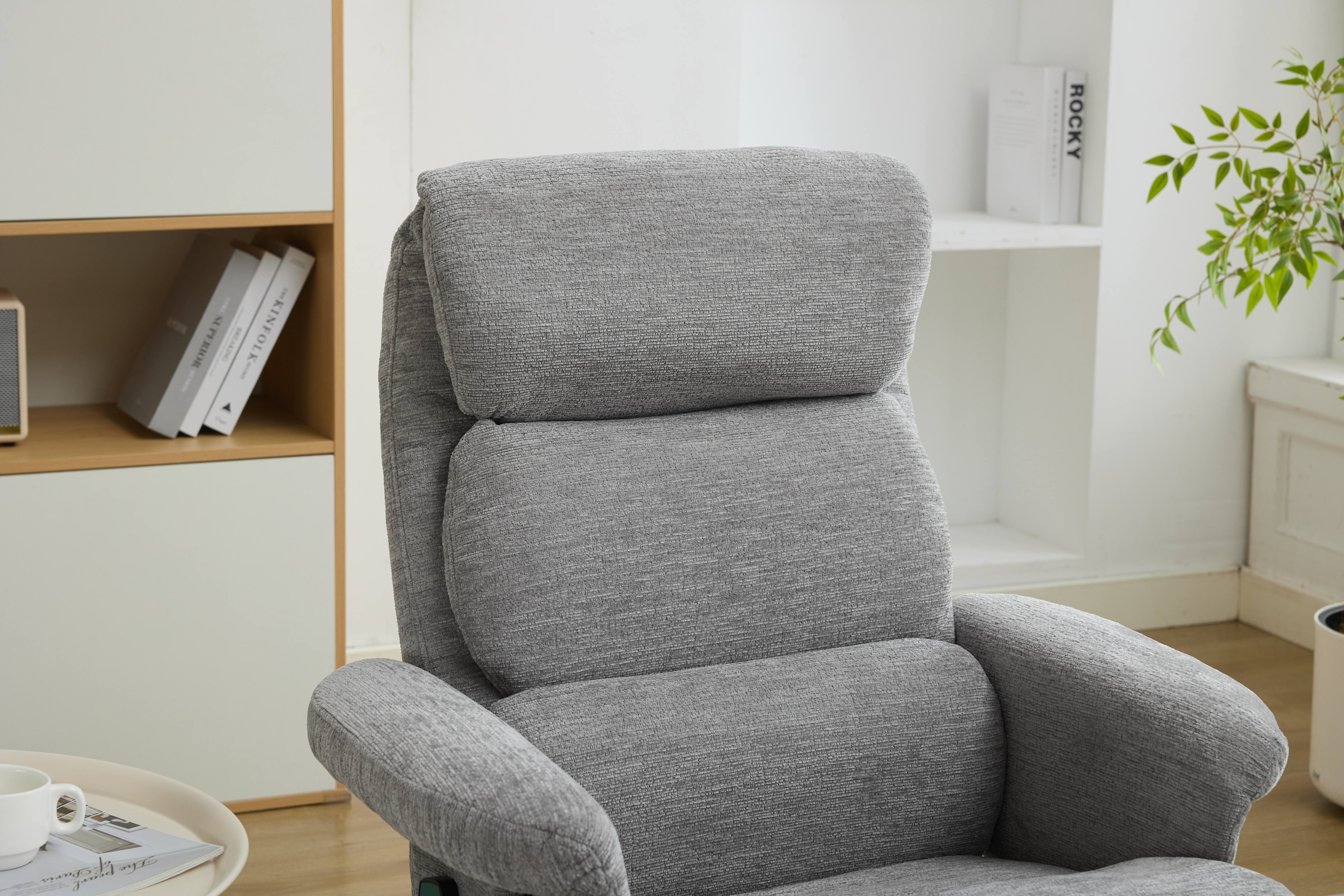 Fauteuil chauffant intégré confort hivernal soulage tensions dorsales