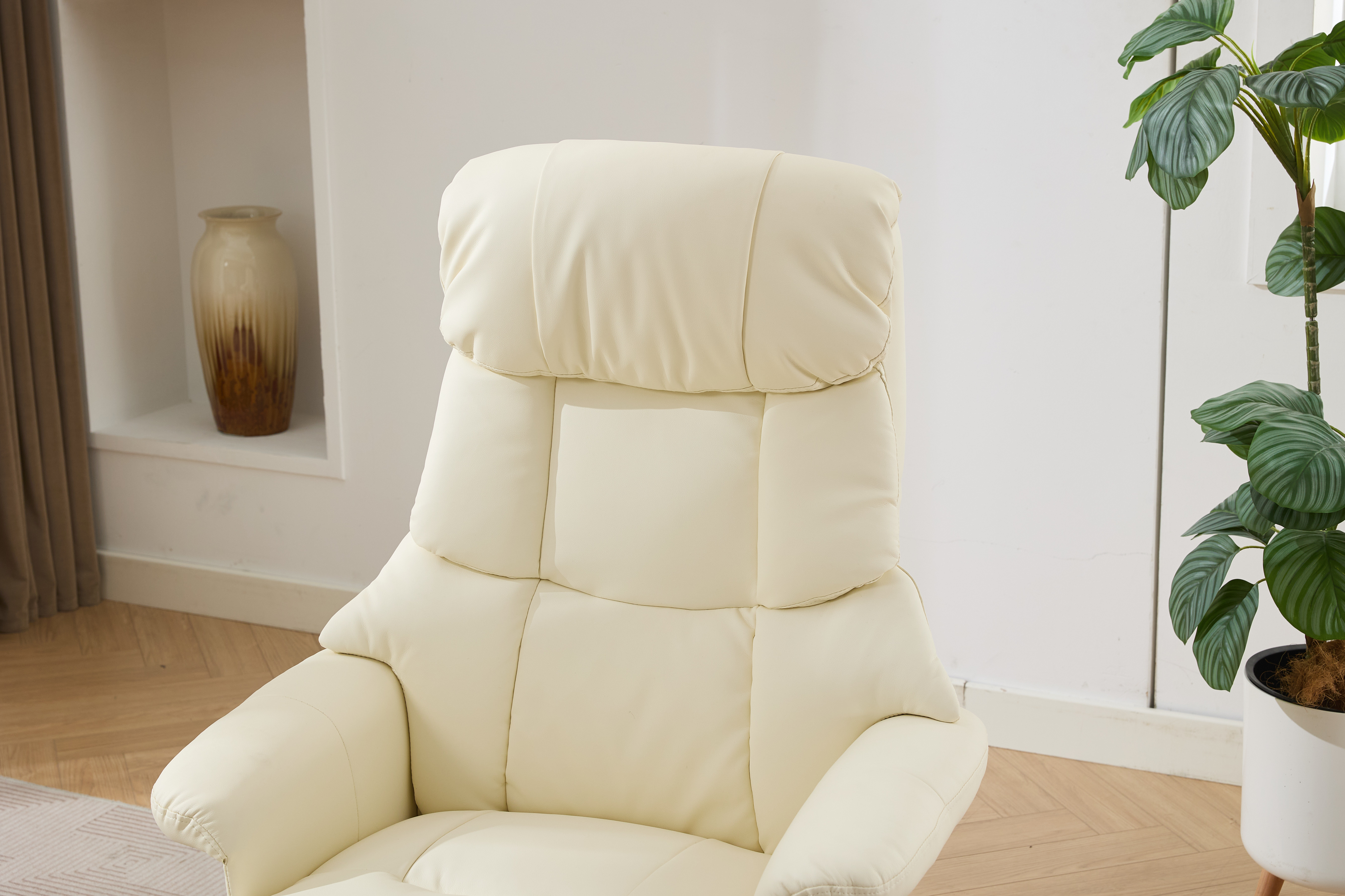 Fauteuil dossier inclinable 140° repose-pieds ajustable