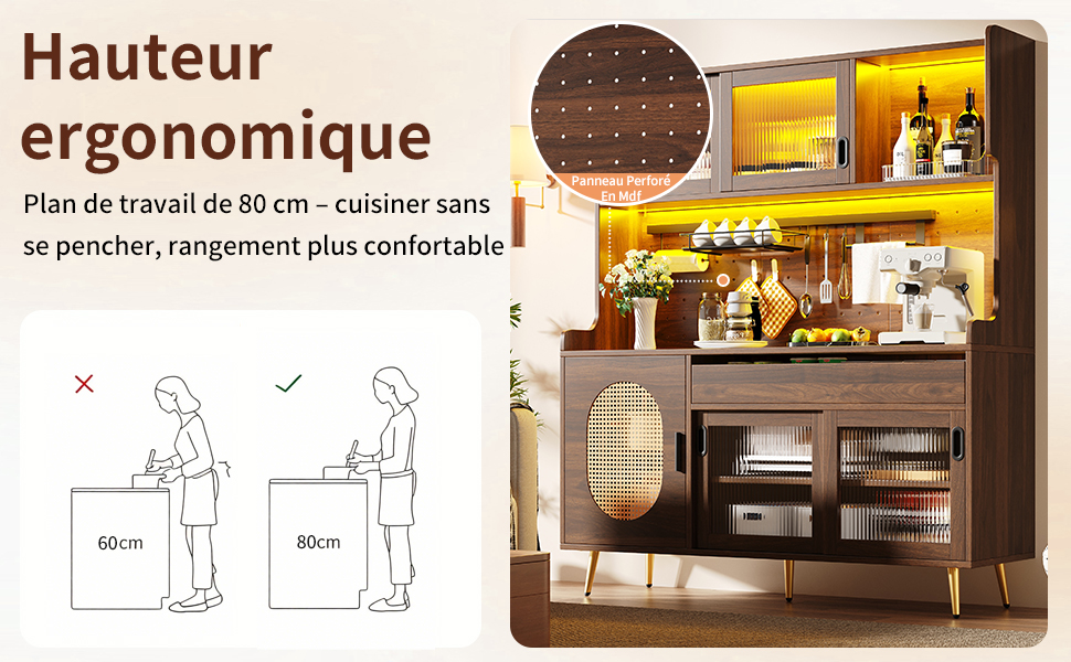 Buffet structure robuste
