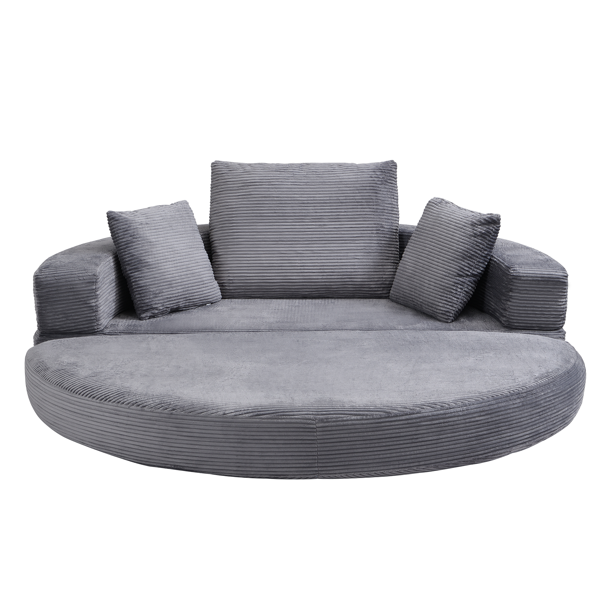Canapé lit convertible Gris Clair