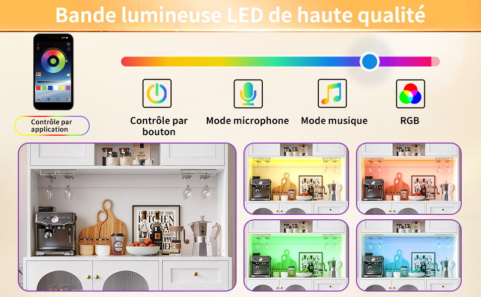 Buffet LED intelligent
