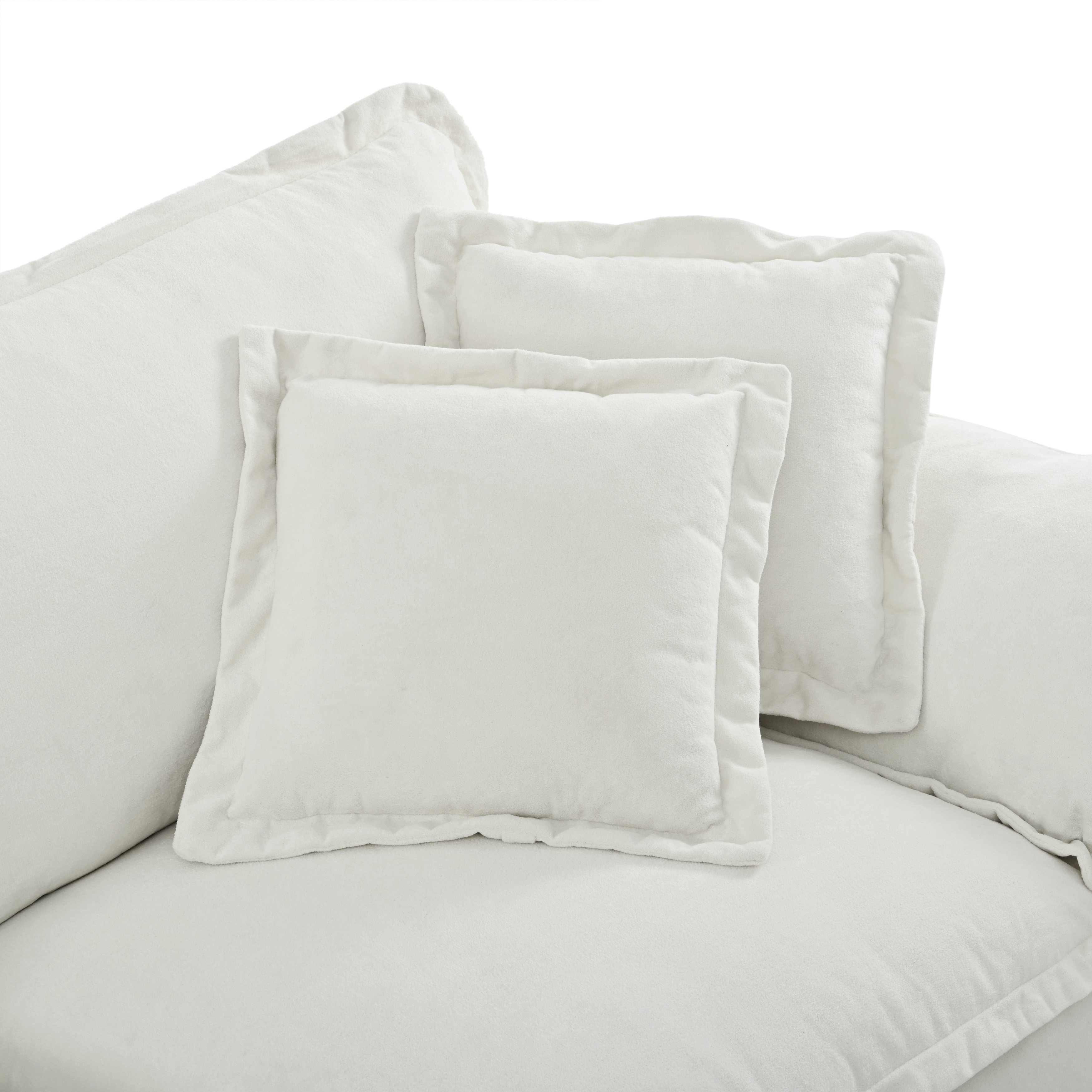 Canapé tissu chenille luxueux
