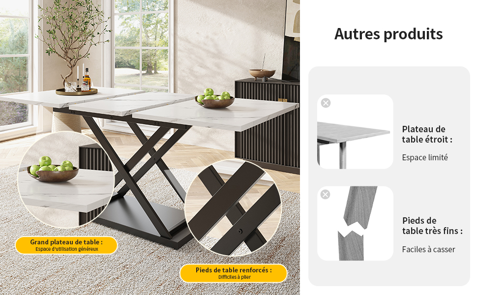 Table à manger design