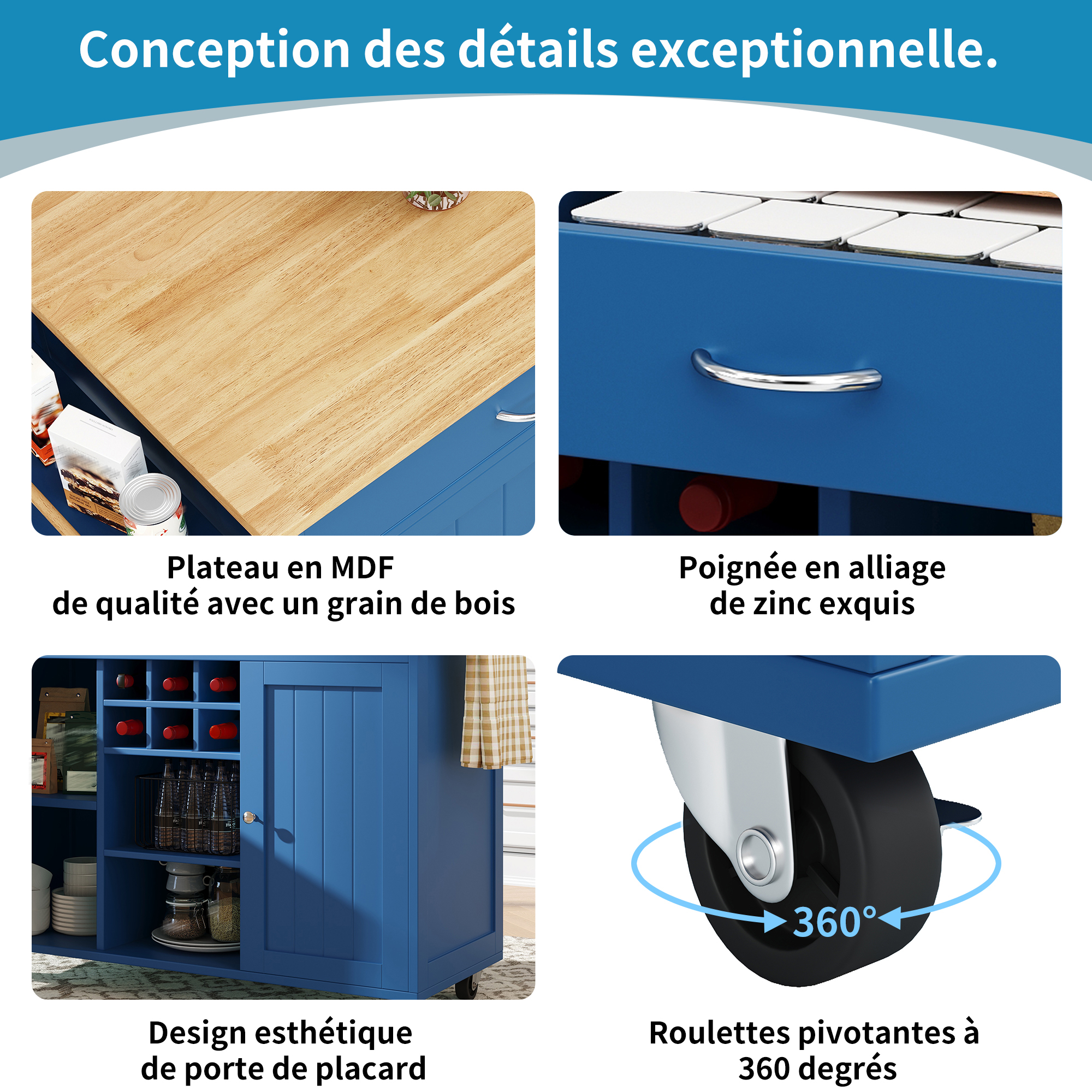 Finitions et matériaux de qualité