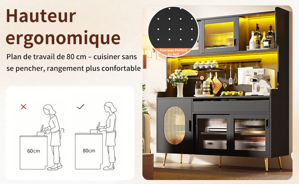 Buffet structure robuste
