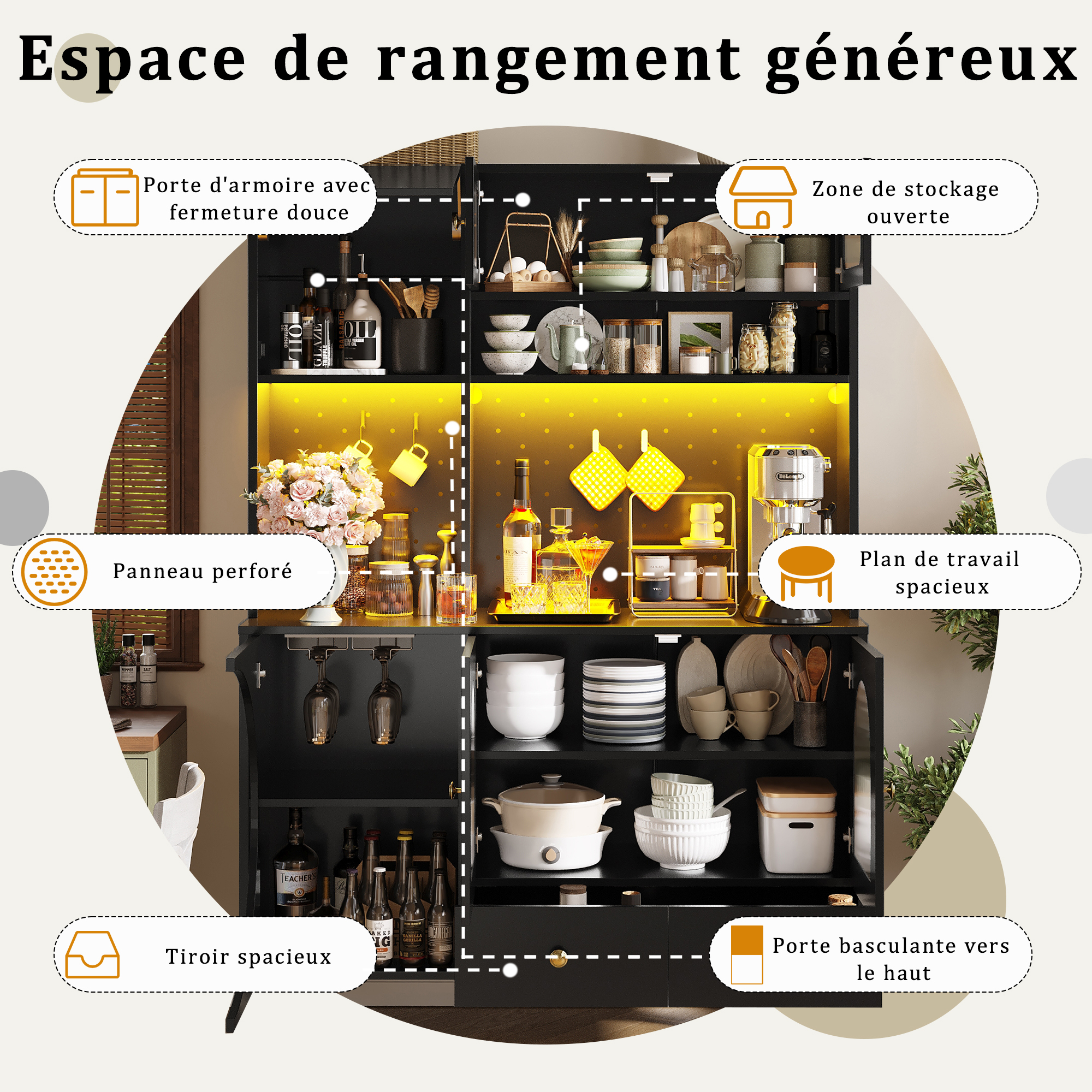 LED contrôlée par APP
