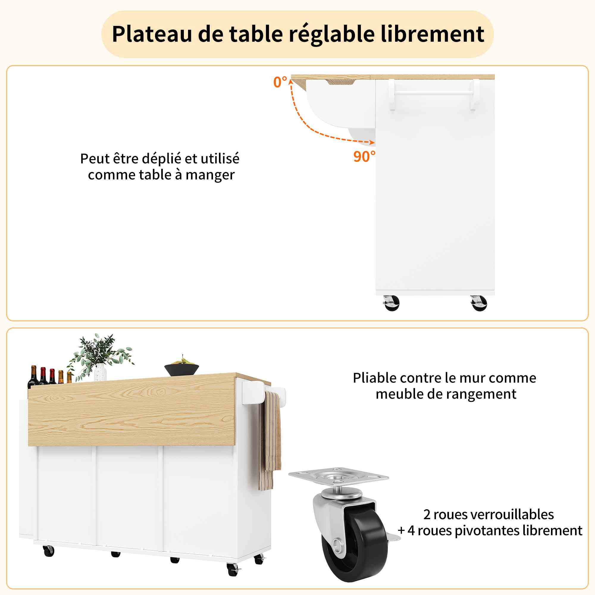 Rangement et tiroirs