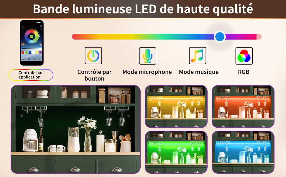 Buffet LED intelligent