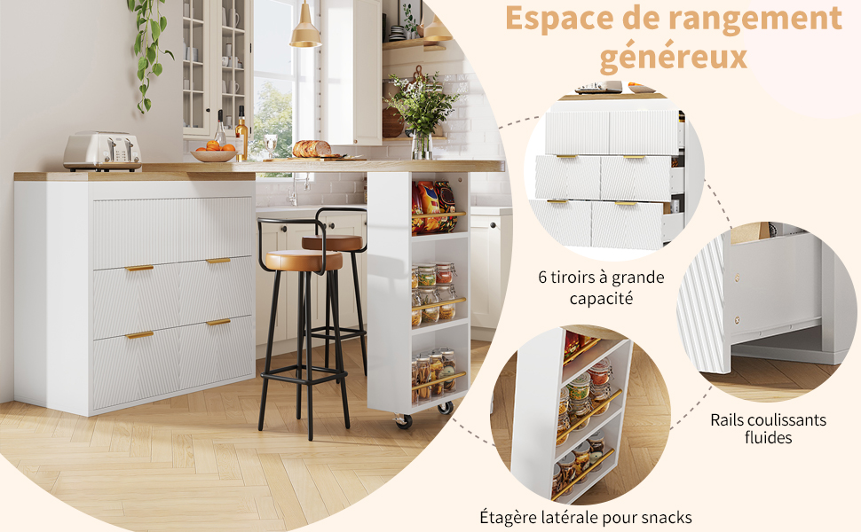 Système anti-chute table bar sécurité enfants