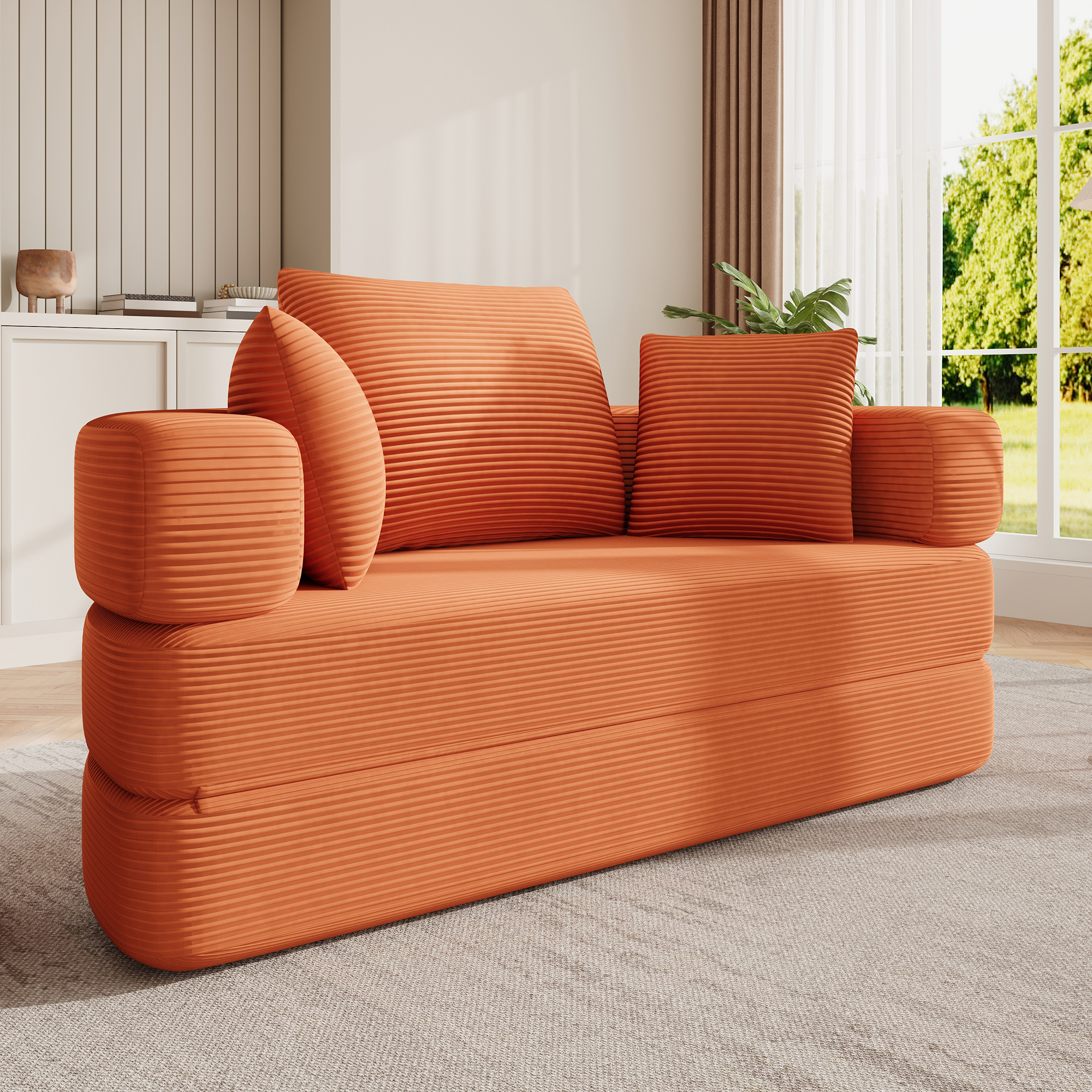 Espace de couchage intérieur du lit