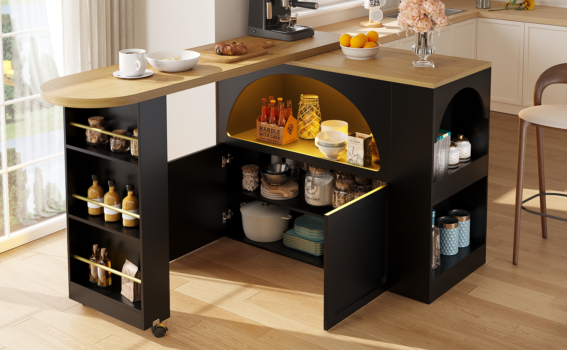 Table bar mobile vue 1