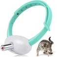 image 0 of Automatic Cat Toys with LED Light, Interactive Indoor Cat Toys, Rechargeable Portable Kitten Collar for Cat Lovers