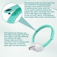 image 3 of Automatic Cat Toys with LED Light, Interactive Indoor Cat Toys, Rechargeable Portable Kitten Collar for Cat Lovers