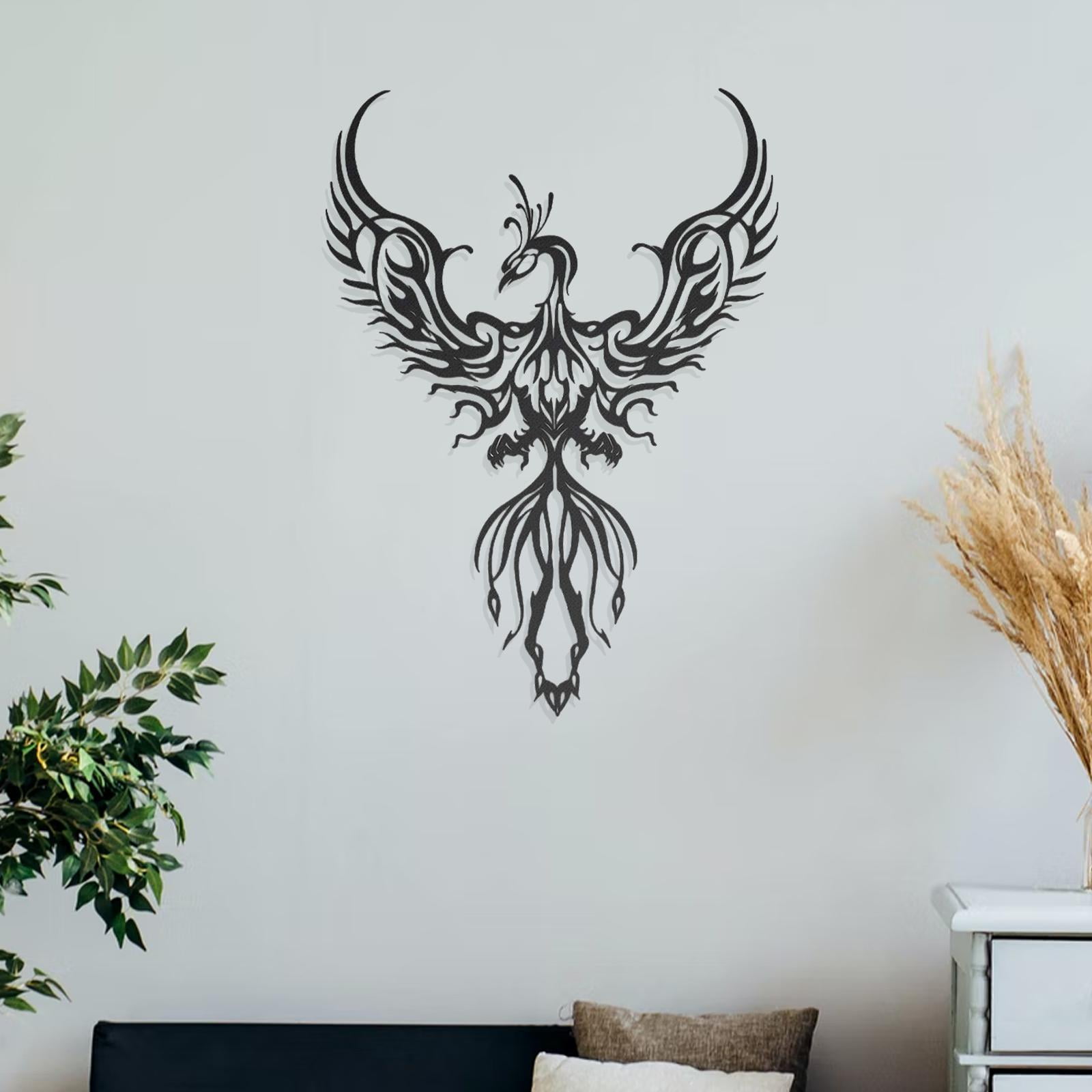 Décoration murale phénix