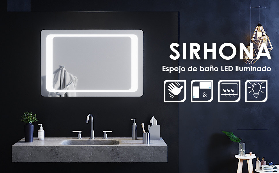 Espejo Baño SIRHONA