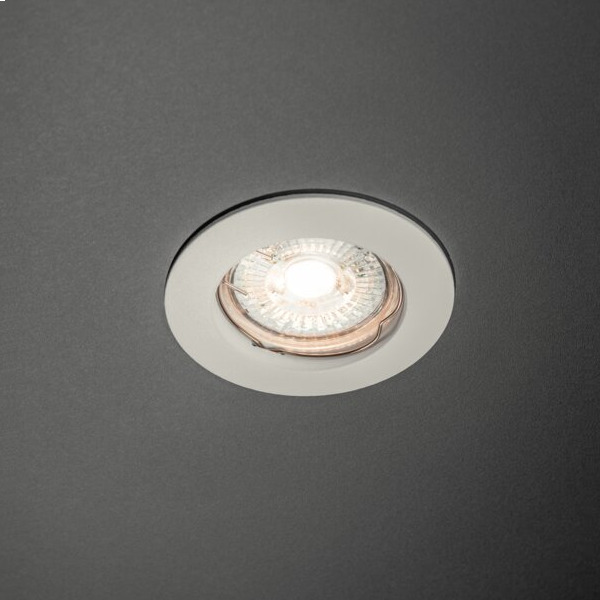 GTV Lighting - PORTO - spot plafonnier rond - blanc - Ø77 mm