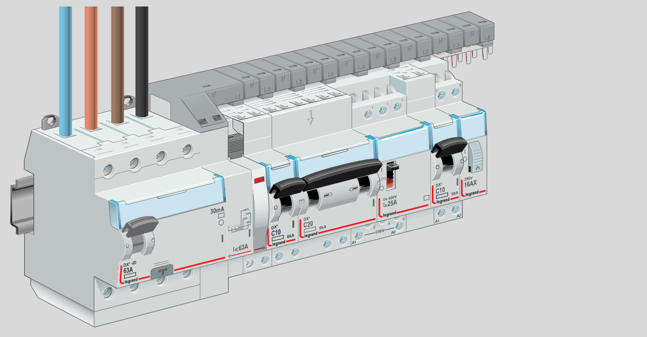 Peigne tétrapolaire Legrand 405200