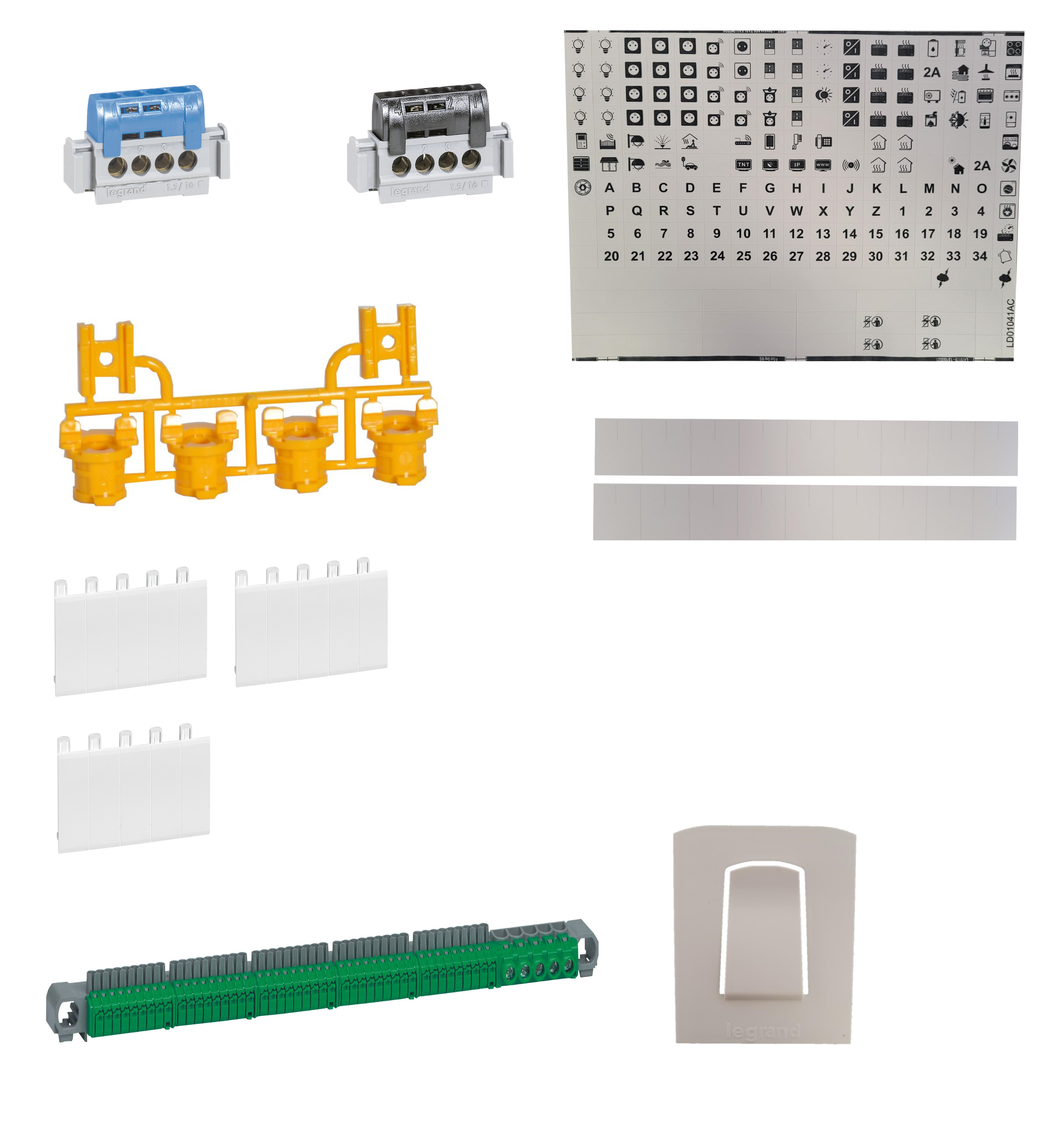 Accessoires coffret Legrand 3x18 Drivia