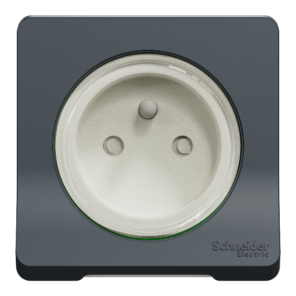 Schneider – Prise de courant 2P+T composable IP55 IK08 Mureva Styl – Réf : MUR36133